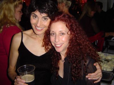 With Actress Beth Malone